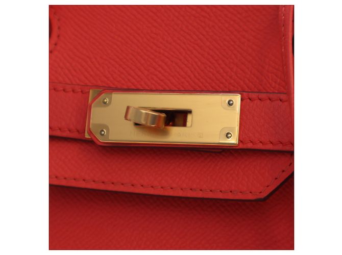 Hermès Red Epsom Birkin Retourne 30 Rosso - vista 6
