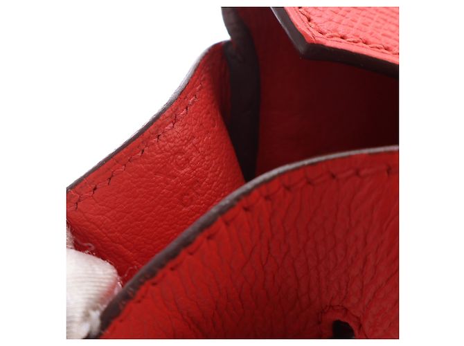 Hermès Red Epsom Birkin Retourne 30 Rosso - vista 7
