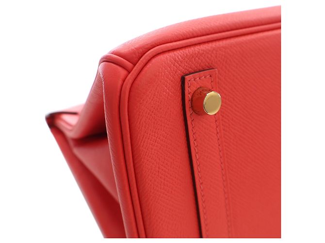 Hermès Red Epsom Birkin Retourne 30 Rosso - vista 9