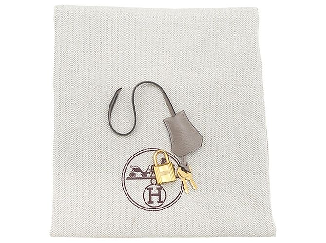Hermès Marrone Epsom Birkin Retourne 30 Taupe - vista 14
