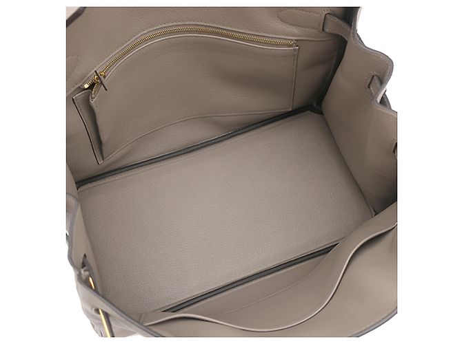 Hermès Marrone Epsom Birkin Retourne 30 Taupe - vista 4