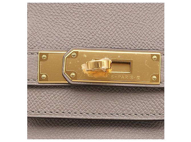 Hermès Marrone Epsom Birkin Retourne 30 Taupe - vista 6