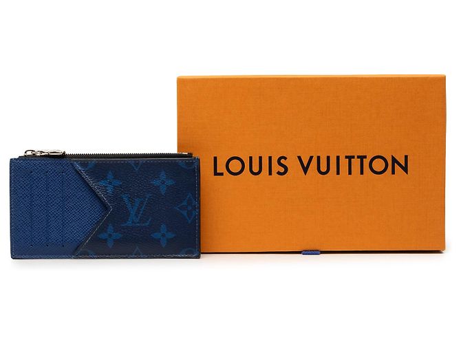 Tarjetero Monogram Taigarama azul Louis Vuitton - vista 8