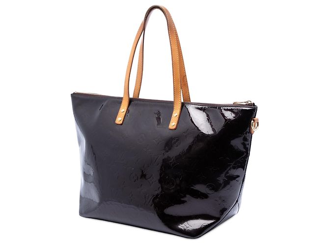 Louis Vuitton Purple Monogram Vernis Bellevue GM Porpora - vista 2