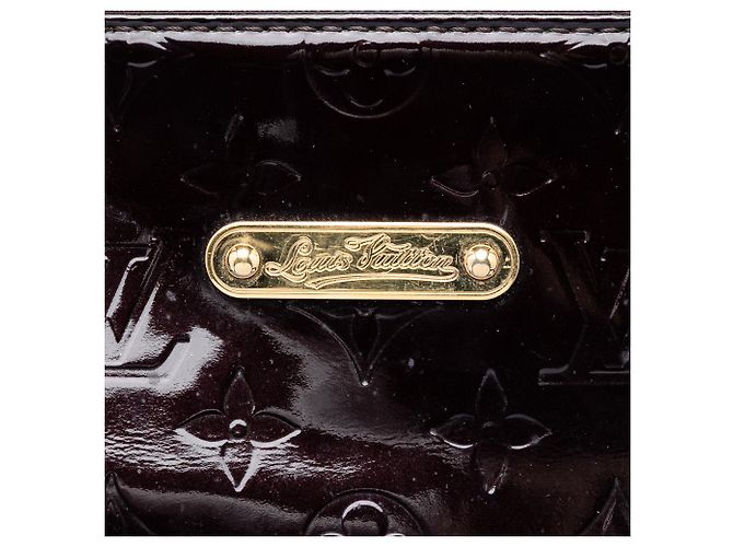 Louis Vuitton Purple Monogram Vernis Bellevue GM Porpora - vista 5