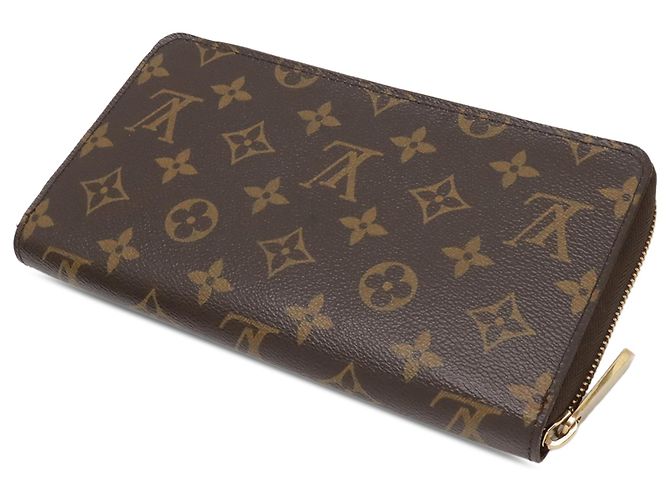 Louis Vuitton Brown Monogram Zippy Organizer Wallet - view 2