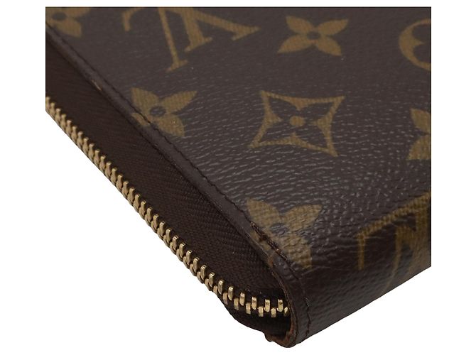 Louis Vuitton Brown Monogram Zippy Organizer Wallet - view 6