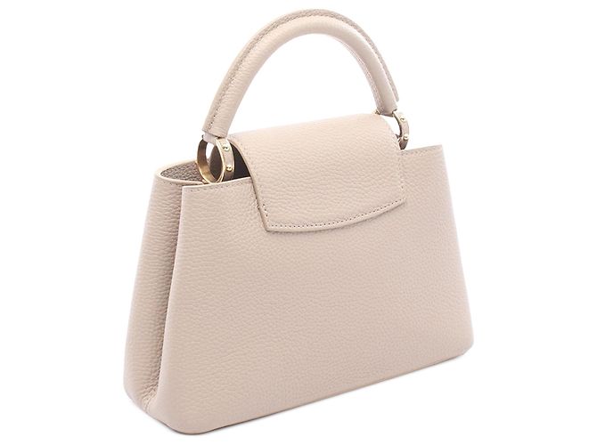 Louis Vuitton Beige Taurillon Capucines BB - Ansicht 2