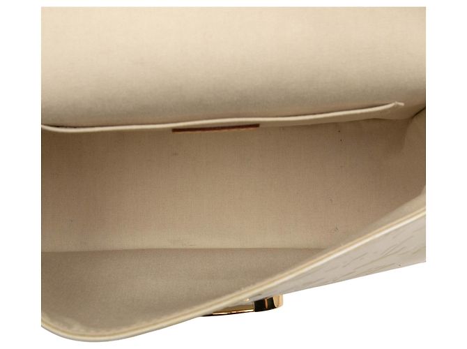 Louis Vuitton Marrón Monogram Vernis Bellflower GM Castaño Beige - vista 4