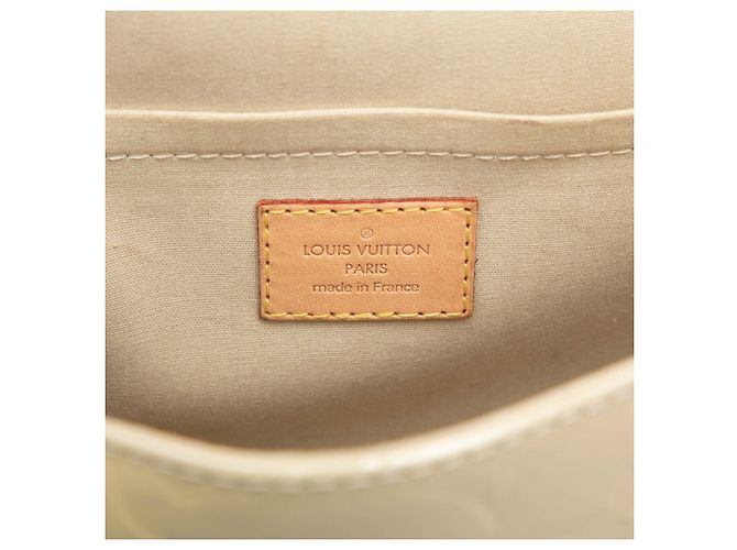 Louis Vuitton Marrón Monogram Vernis Bellflower GM Castaño Beige - vista 5