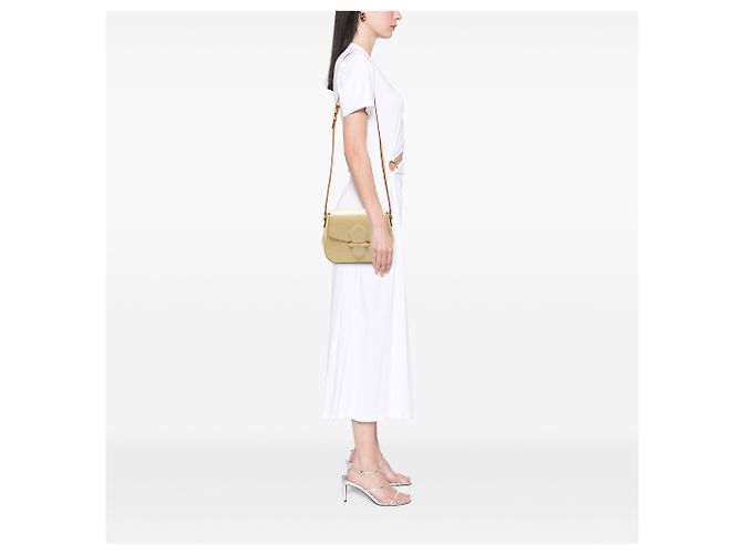 Louis Vuitton Marrón Monogram Vernis Bellflower GM Castaño Beige - vista 6