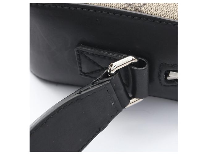 Borsa a tracolla Gucci GG Supreme Nero Beige - vista 10