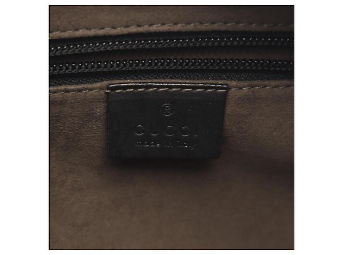 Borsa a tracolla Gucci GG Supreme Nero Beige - vista 4
