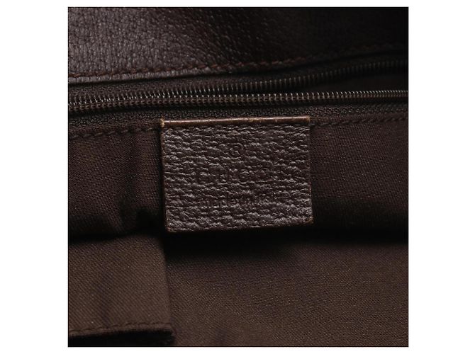 Borsa Tote Gucci GG Canvas Marrone Beige - vista 4