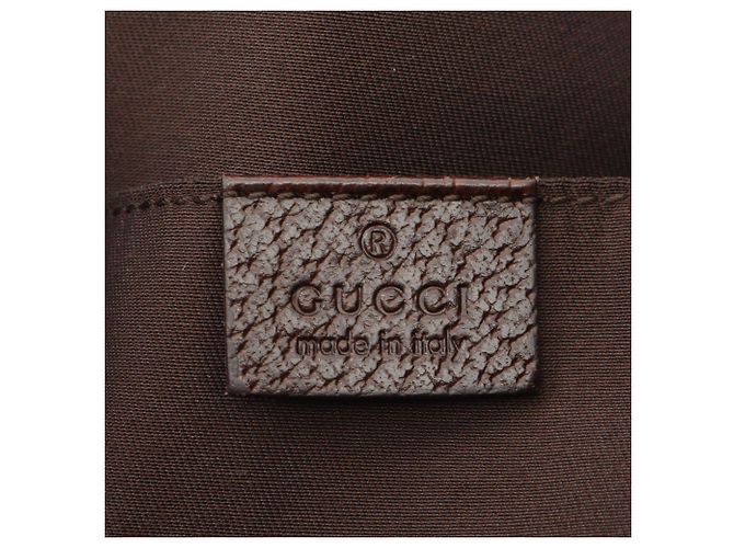 Borsa Tote Gucci GG Canvas Marrone Beige - vista 4
