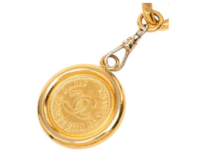 Chanel Cambon Logo Plate Chain Belt Gürtel Golden - Ansicht 2