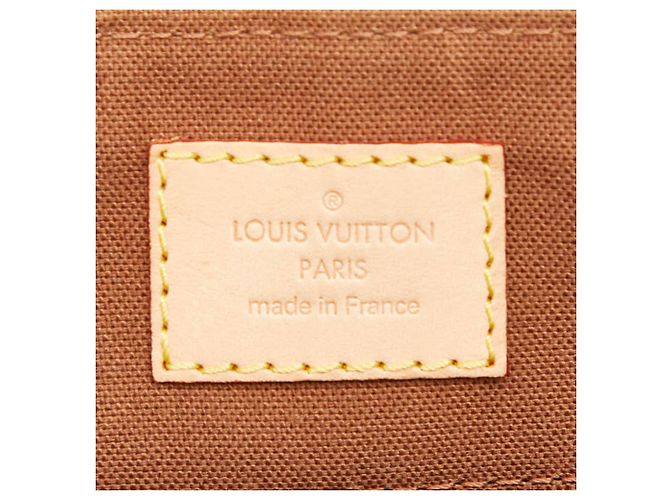 Borsa a tracolla lunga Louis Vuitton Monogram Popincourt Marrone - vista 10