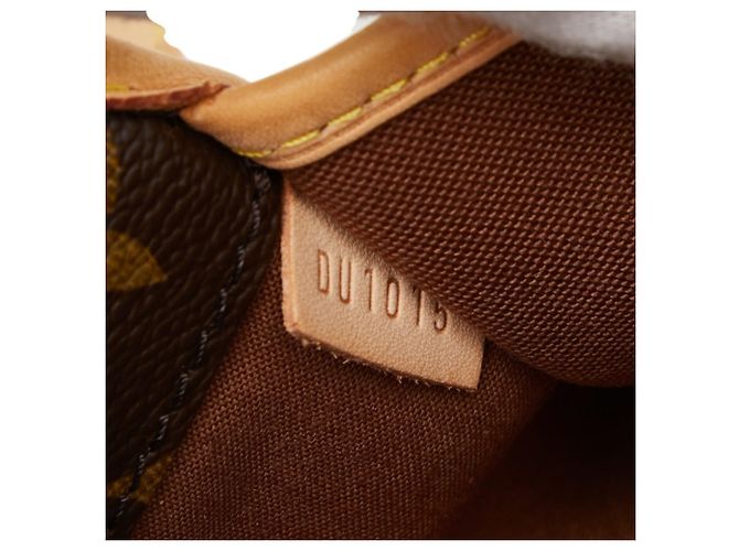 Borsa a tracolla lunga Louis Vuitton Monogram Popincourt Marrone - vista 11