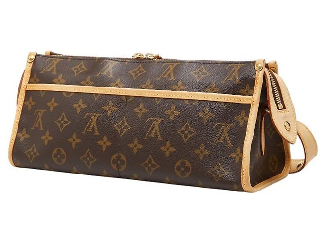 Borsa a tracolla lunga Louis Vuitton Monogram Popincourt Marrone - vista 2