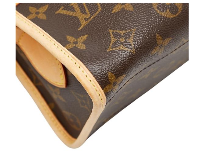 Borsa a tracolla lunga Louis Vuitton Monogram Popincourt Marrone - vista 6