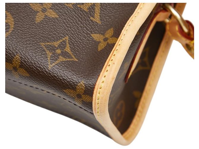 Borsa a tracolla lunga Louis Vuitton Monogram Popincourt Marrone - vista 7