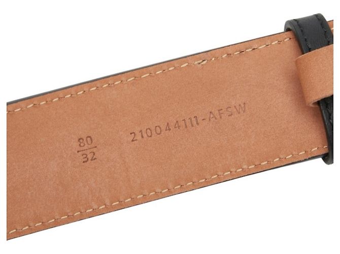 Fendi Zucca FF Logo Gürtel Plain Braun - Ansicht 8