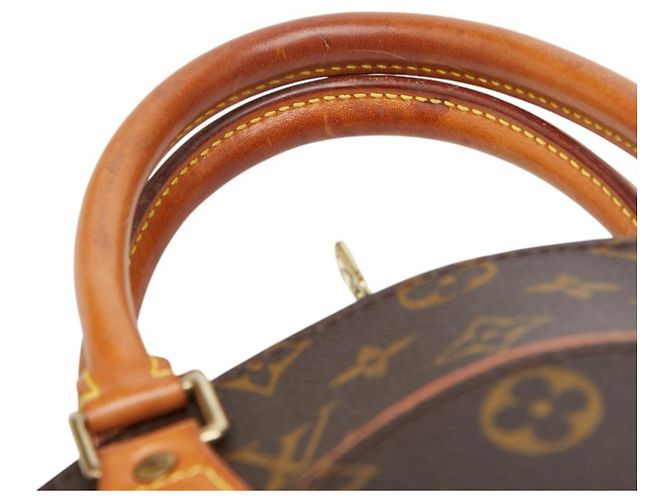 Borsa Louis Vuitton Monogram Ellipse PM Marrone - vista 12