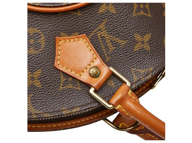 Borsa Louis Vuitton Monogram Ellipse PM Marrone - vista 8