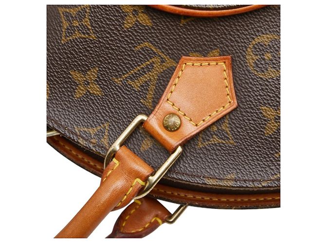 Borsa Louis Vuitton Monogram Ellipse PM Marrone - vista 9
