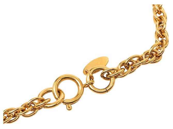 Collana con lunga catena vintage Chanel D'oro - vista 3