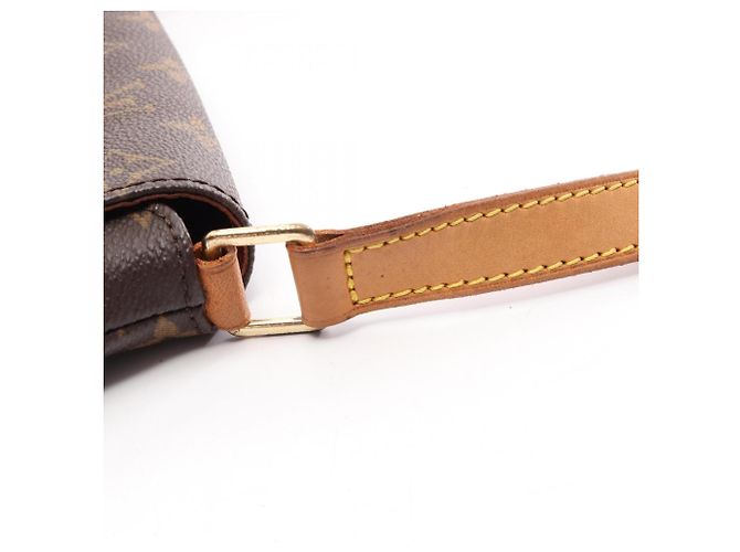 Borsa a tracolla Louis Vuitton Musette Salsa Monogram Marrone - vista 10