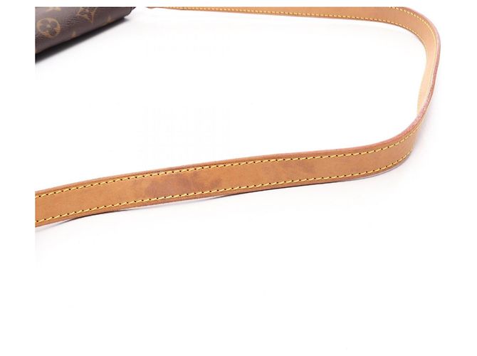 Borsa a tracolla Louis Vuitton Musette Salsa Monogram Marrone - vista 14