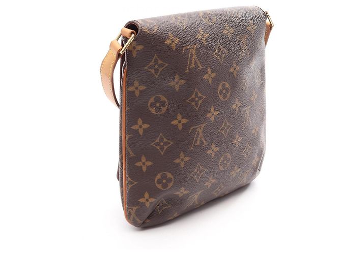 Borsa a tracolla Louis Vuitton Musette Salsa Monogram Marrone - vista 2