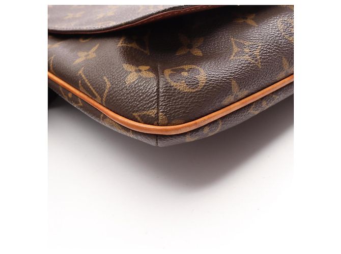 Borsa a tracolla Louis Vuitton Musette Salsa Monogram Marrone - vista 9