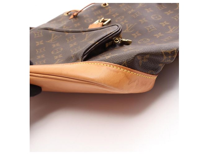 Zaino/Borsa Louis Vuitton Montsouris GM Monogram Marrone - vista 11