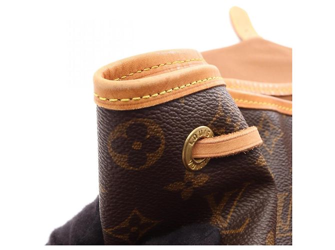 Zaino/Borsa Louis Vuitton Montsouris GM Monogram Marrone - vista 14