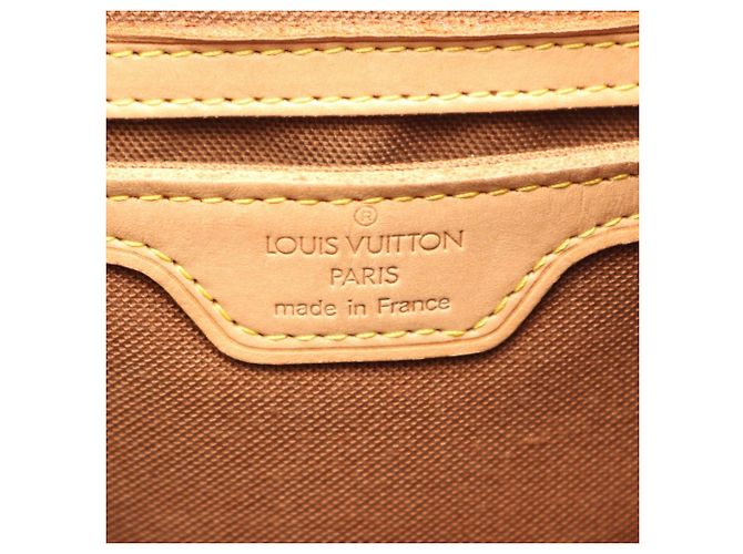 Zaino/Borsa Louis Vuitton Montsouris GM Monogram Marrone - vista 4