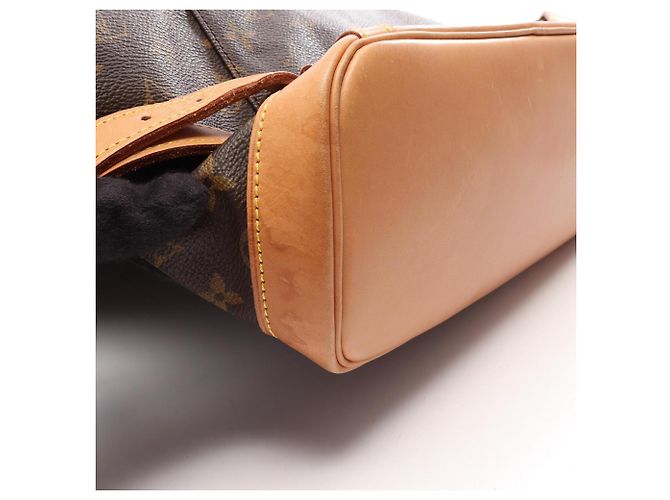 Zaino/Borsa Louis Vuitton Montsouris GM Monogram Marrone - vista 9