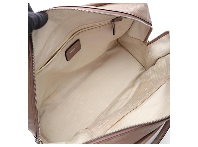 Borsa Loewe Amazona 36 Beige - vista 3