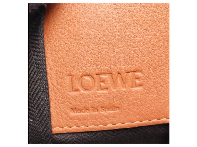 Borsa Hammock Loewe - Borsa a mano compatta in pelle Marrone - vista 4