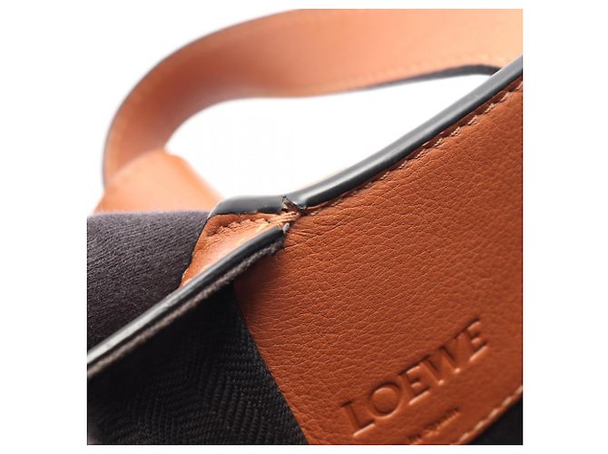 Borsa Hammock Loewe - Borsa a mano compatta in pelle Marrone - vista 6