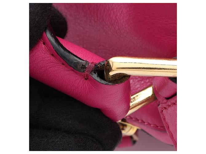 Borsa Loewe Puzzle Medium 2-Way Handbag Rosa - vista 12