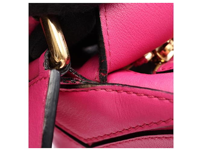 Borsa Loewe Puzzle Medium 2-Way Handbag Rosa - vista 7