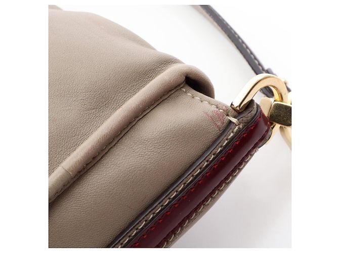 Borsa a tracolla 2-way Loewe Maia Anagram Beige - vista 7