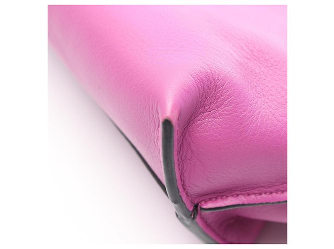Clutch e borsa a tracolla mini Flamenco Loewe Porpora - vista 7