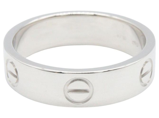 Cartier Love Ring aus 18K Weißgold Silber - Ansicht 2