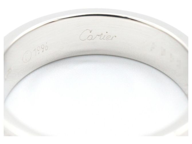 Cartier Love Ring aus 18K Weißgold Silber - Ansicht 3