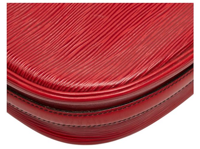 Borsa a tracolla Louis Vuitton Epi Jeune Fille Rosso - vista 7