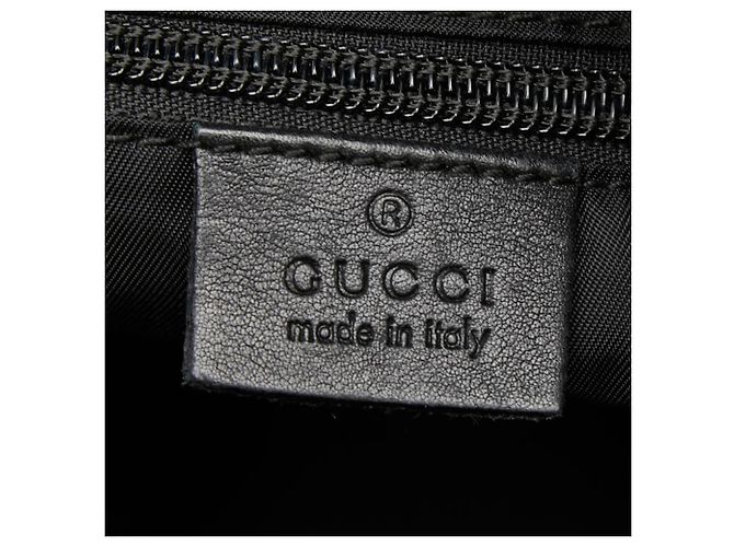 Bolso bandolera crossbody Gucci Guccissima Negro - vista 10