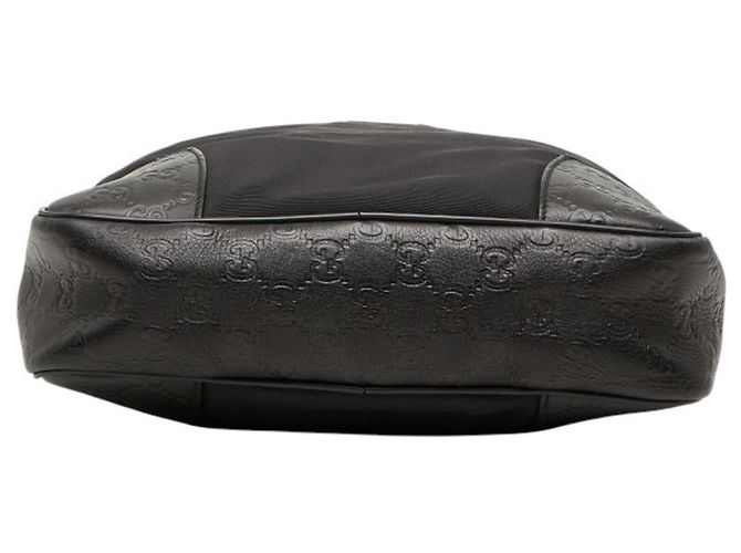 Bolso bandolera crossbody Gucci Guccissima Negro - vista 3